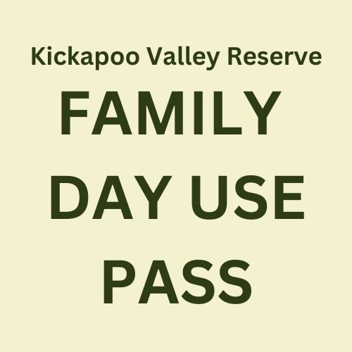 Kickapoo Valley Reserve Family Day Pass