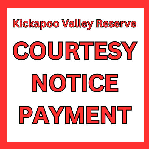Courtesy Notice Payment