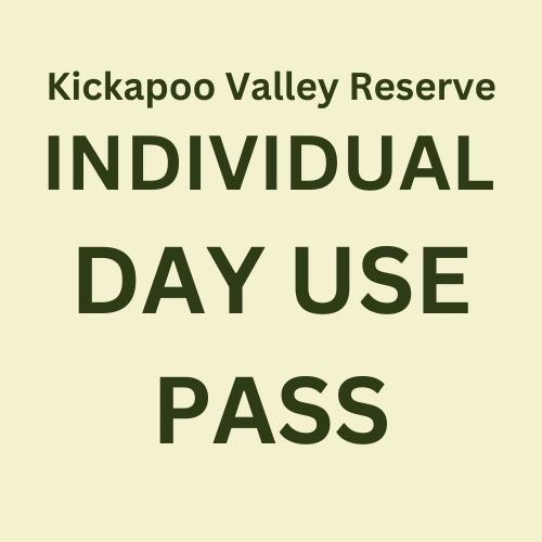 Kickapoo Valley Reserve Individual Day Use Pass