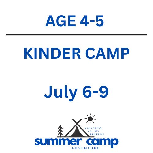 Kinder Camp July 6-9