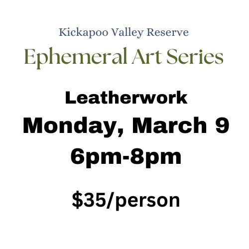 Ephemeral Art - Leatherwork