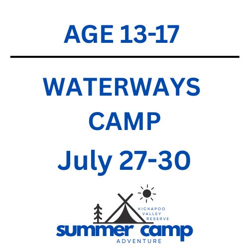 Waterways Camp July 27-30